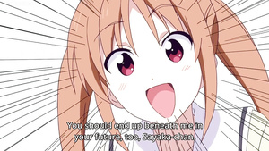 Anime babes tease dudes with dirty thoughts and talks