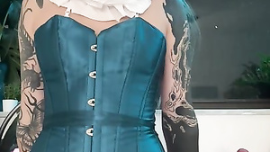 Delicious Big bust Clown Masturbating(2K) - Pussy rubbing