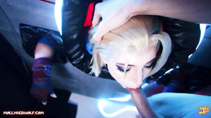 MollyRedWolf - Glory Hole With Cammy White Creampie And Facial - Molly Redwolf(4K)60fps - Molly redwolf