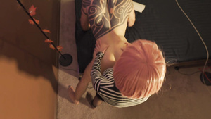 Deep Pegging With Cute Girl - Fetish