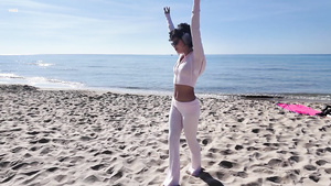 Lilith Baph - Sun Beach Intercourse in 4K - Public