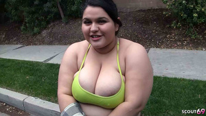 Corpulent BIG BEAUTIFUL WOMAN First Interracial Lovemaking