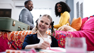 Tiny 18yo girl stepdaughter fucks BIG BLACK PENIS stepdad