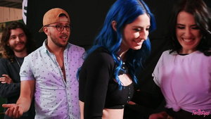 Aubree Valentine's Sizzling Game in a Bar Scene