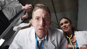 Danny D's Intense Hospital Encounter with Slim Beauty