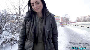 Salina Shein's Wild Blow in Snowy Passion