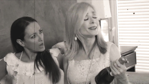 Mature Blonde Seduction with Nina Hartley's Sultry Power