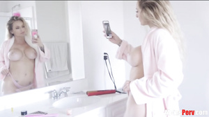 Very Big-Titted Housewife Sends Son Nudes & Things Escalate