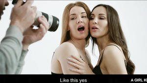 Stunning bimbos horny erotic video