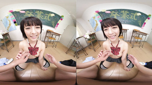 Asian teen VR Point of view sex