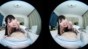 Asian funny teen VR Pov porn