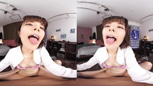 VR asian stunner hot video