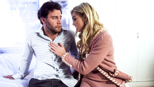 Sly stud catfishes and fucks busty tits mature