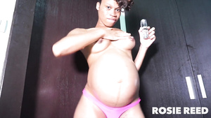 Rosie Reed Oiled Black Preggo Solo