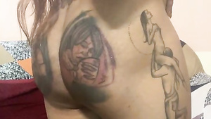 Tattooed MILF amateur hot porn