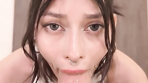 Meg Vicious Point of view Sucking cock