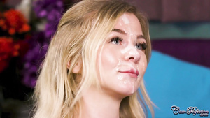 Amoral tart unbelievable facial clip