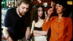 Chicks lie down on table to masturbate and make sex