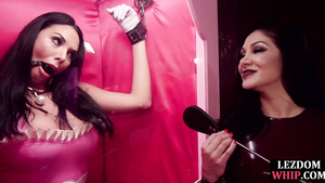 Exciting Misstres whipping bigtitted bae