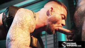 Drew Valentino's Muscly BDSM Fisting Ignites Wild Hairy Passion
